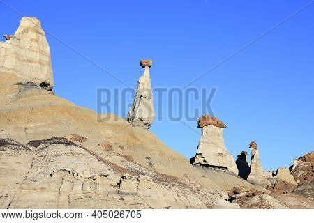 The Bisti/de-na-zin Wilderness Is A 45,000-acre Wilderness Area Located In San Juan County In The U.