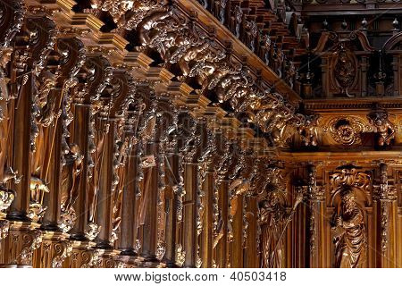 Cathédrale de stalles