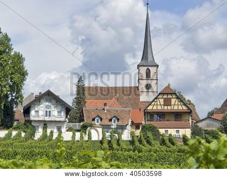 Idyllinen Mittelbergheim