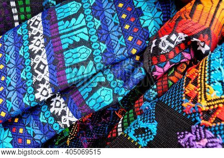 Mayan Fabric Souvenirs - Antigua, Guatemala Handmade