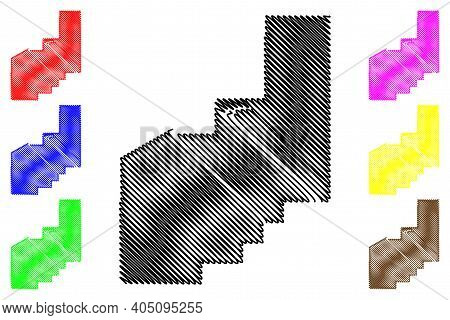 Quay County, New Mexico (u.s. County, United States Of America, Usa, U.s., Us) Map Vector Illustrati