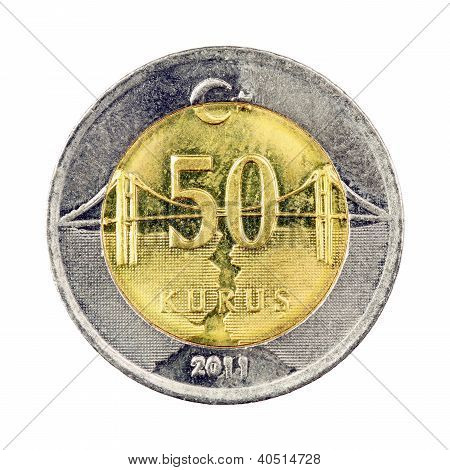 Turkish 50 Kurus