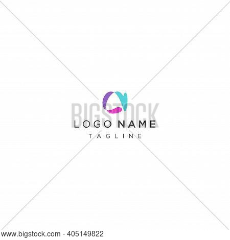 Letteri A Asbtract Logo Icon And Symbol With Flow Water Colorful Logo
