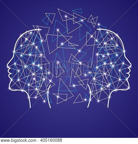 Artificial Intelligence For Concept Design. Maximum Processor Power. Machine Learning Technology Con