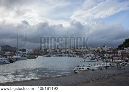 The Port Of Cala Ratjada, Mallorca, Spain.