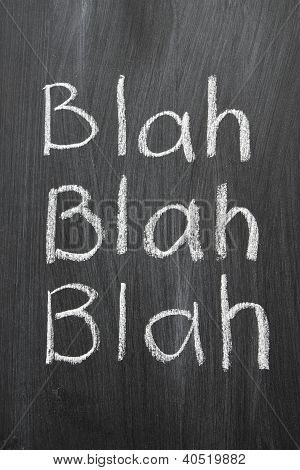Blah-blah