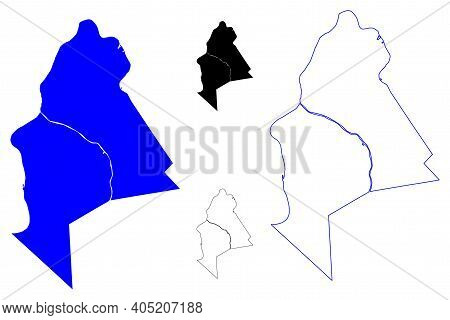 Mason County, State Of West Virginia (u.s. County, United States Of America, Usa, U.s., Us) Map Vect
