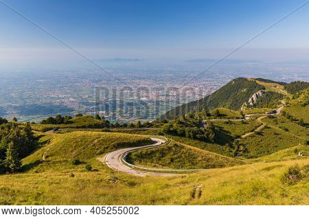 summer landscape near Monte Grappa, Northern Italy