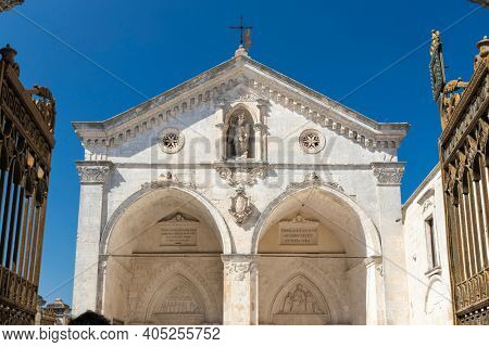 Sanctuary of San Michele Arcangelo, UNESCO site, Monte Santangelo, Puglia, Italy