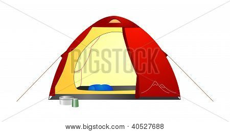 Carpa roja