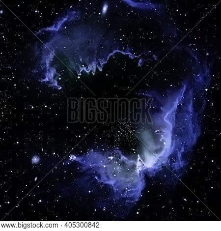 Star Forming Region, Space Background, Deep Space. Elements Of This Image Furnished By Nasa. Retouch