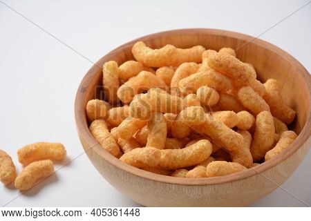 Israeli Famous Snack Bamba - Made Of Peanut Butter. Peanut Flips Or Peanut Puffs