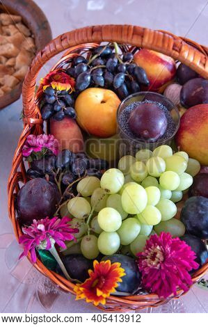 Fruit Basket, Feast Of The Savior. Spasa