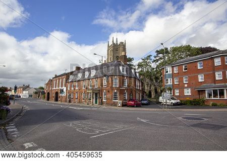 Devizes, Wiltshire, Uk, August 25 2020. St Marys Church Devizes, England, United Kingdom, August 25,
