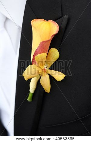 Boutonniere del novio