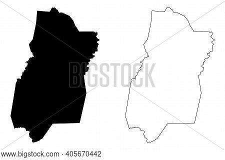 Upshur County, State Of West Virginia (u.s. County, United States Of America, Usa, U.s., Us) Map Vec