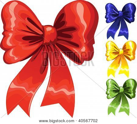 set di prua batch di colore wariated
