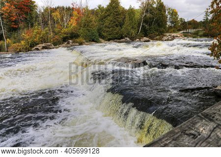 The Sauble Falls In Ontario, Canada, Canada