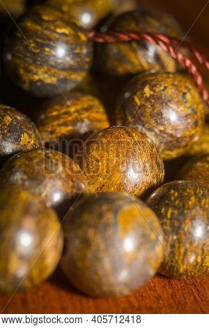 Brown Bronzite Bracelet