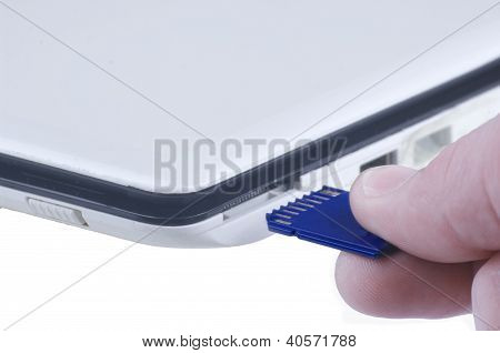 Dugulás eltávolítható Flash Disk memória Laptop Slot