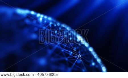 Abstract Technology Background. Modern Technology Background Design Concept. Modern Futuristic Techn