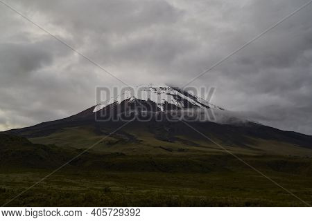 Cotopaxi Is An Active Volcano In The Andes Mountains, In The Latacunga Canton Of Cotopaxi Province, 