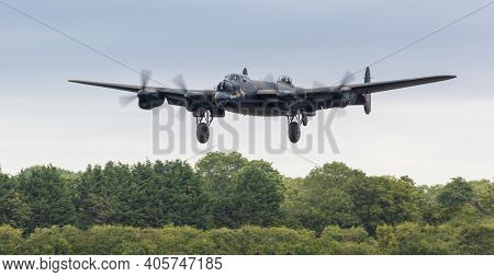 Vintage Raf Lancaster Bomber
