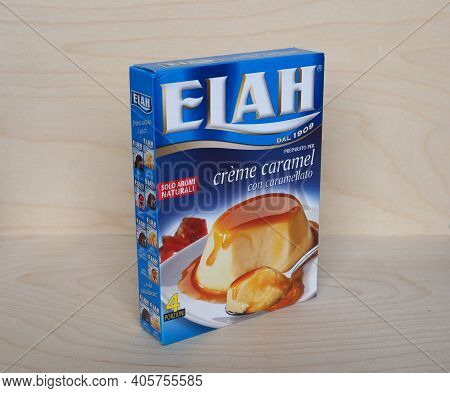 Genoa - Jan 2021: Elah Creme Caramel Pudding