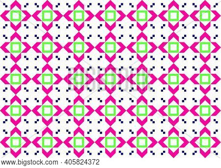 Arabic Pattern, Islamic Vector Border. Stock Illustration For Web, Print, Scrapbooking, Wrapping Pap