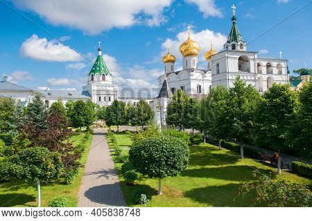 The Architectural Ensemble Of The Holy Trinity Ipatiev Monastery. Ipatiev Monastery In The Western P
