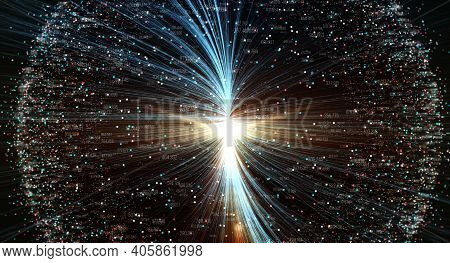 Abstract Technology Background. Modern Technology Background Design Concept. Modern Futuristic Techn