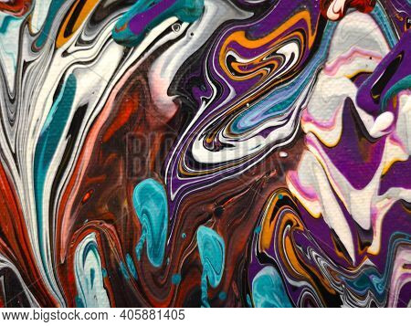Fliud Art Abstract Trendy Colorful Background, Fashion Wall Paper. Alcohol Ink. Epoxy Resin.marbleiz