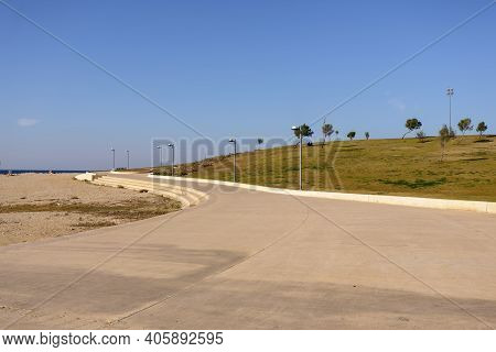Park By The Sea In Tel Aviv, Jaffo