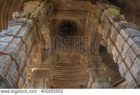 Sasbahu Temple 11th Century Twin Temple In Gwalior, Madhya Pradesh, India
