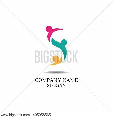 S People Logo Community Vector