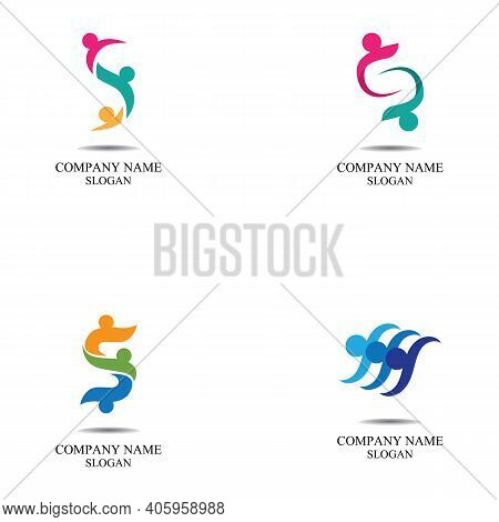 S People Logo Community Vector