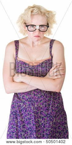 Nerd With Folded Arms