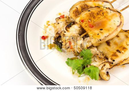 Grilled Squid