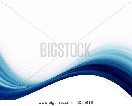 blauen Wellen