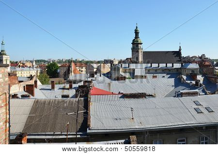 City roofs