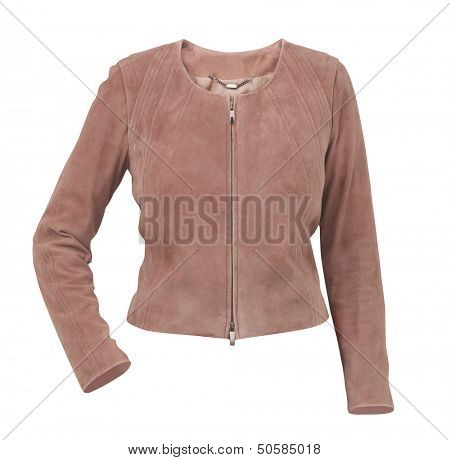 brown jacket