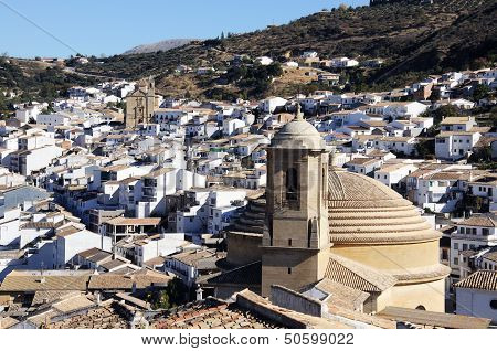 White town, Montefrio, Spain.