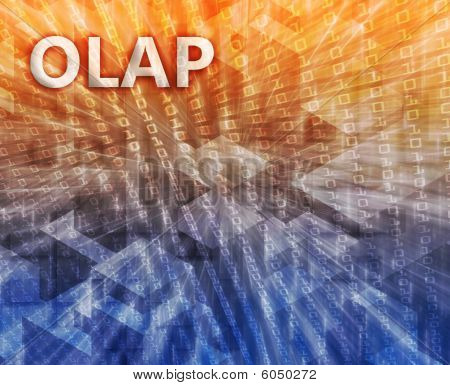 OLAP Business Intelligence ilustrace