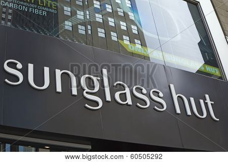 Sunglass Hut Company Sign