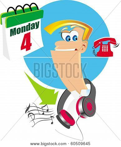 Boy With Headphones