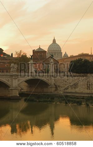 Rome On Sunset