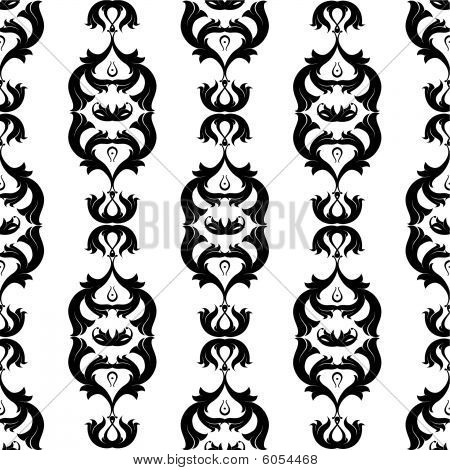 ダマスク織の繰り返し