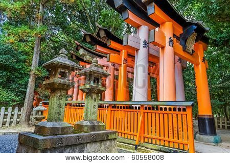 Fushimi Inari-taisha shrine in Kyoto
