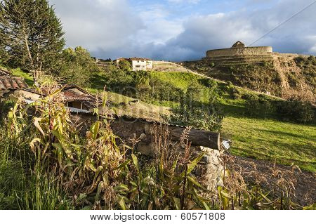 Ingapirca, Inca Ruins In Ecuador.