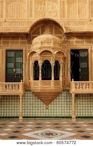 Richly Decorated Houses In India